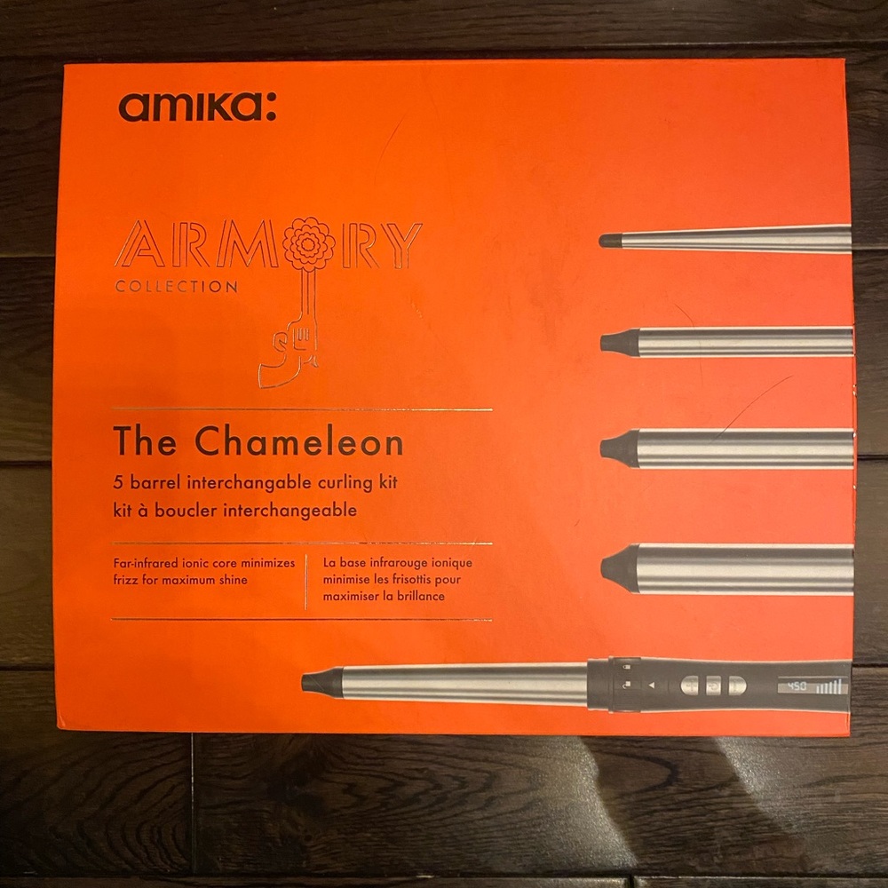 Amika: The Chameleon Curling Iron 5 barrel set BRAND NEW.